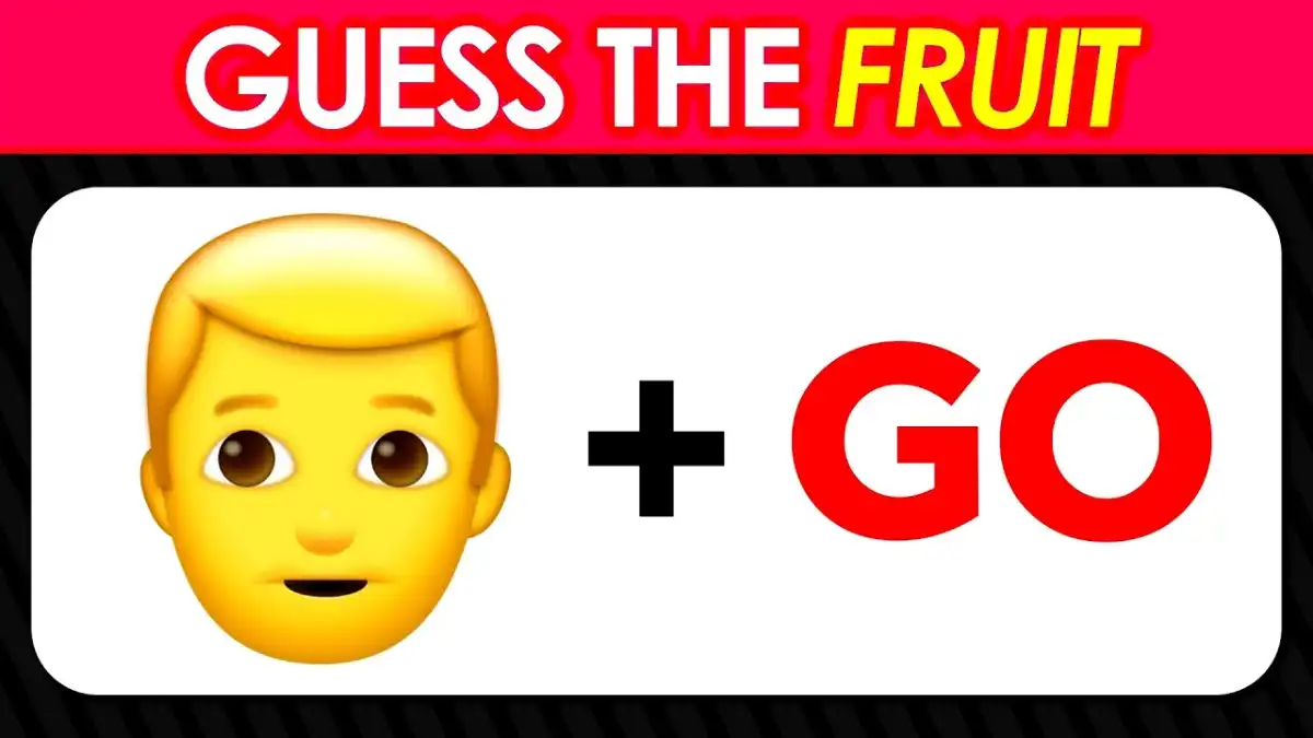 Guess The Fruit Puzzle